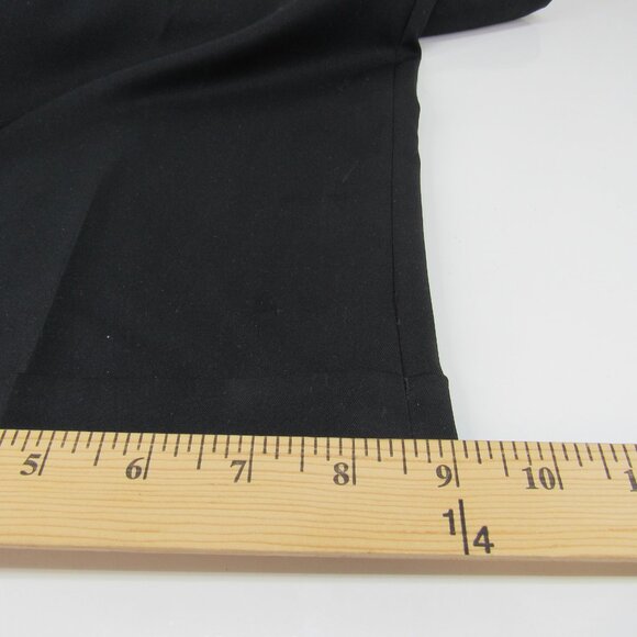 Alan Flusser Golf Men's Black Roll Cuff Pleated Front Golf Pant Size 38X34 - Picture 9 of 11